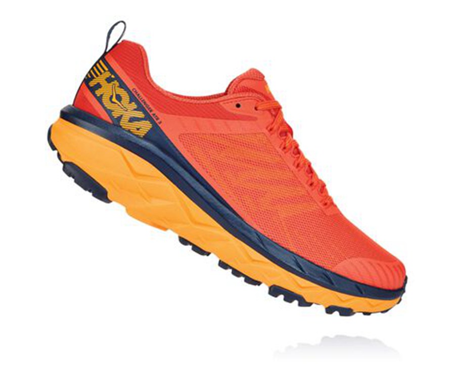 Tenis Trail Hoka One One Masculino Vermelhas - Challenger Atr 5 - 285-FIUJWQ